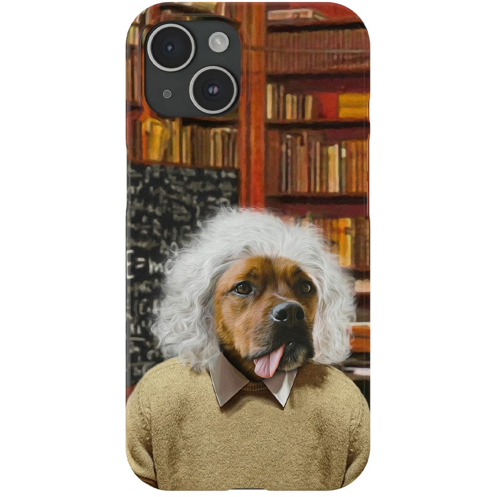 Funda para móvil personalizada &#39;Albert Pawstein&#39;