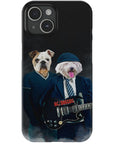 Funda personalizada para teléfono con 2 mascotas 'AC/Doggos'