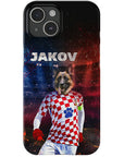 Funda para móvil personalizada 'Croacia Doggos Soccer'