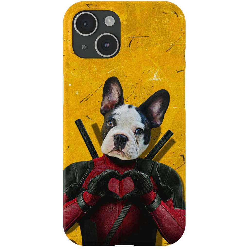 Funda para teléfono personalizada &#39;Deadpaw&#39;