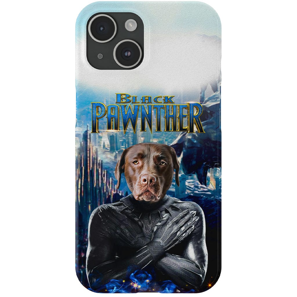 Funda para teléfono personalizada &#39;Black Pawnther&#39;