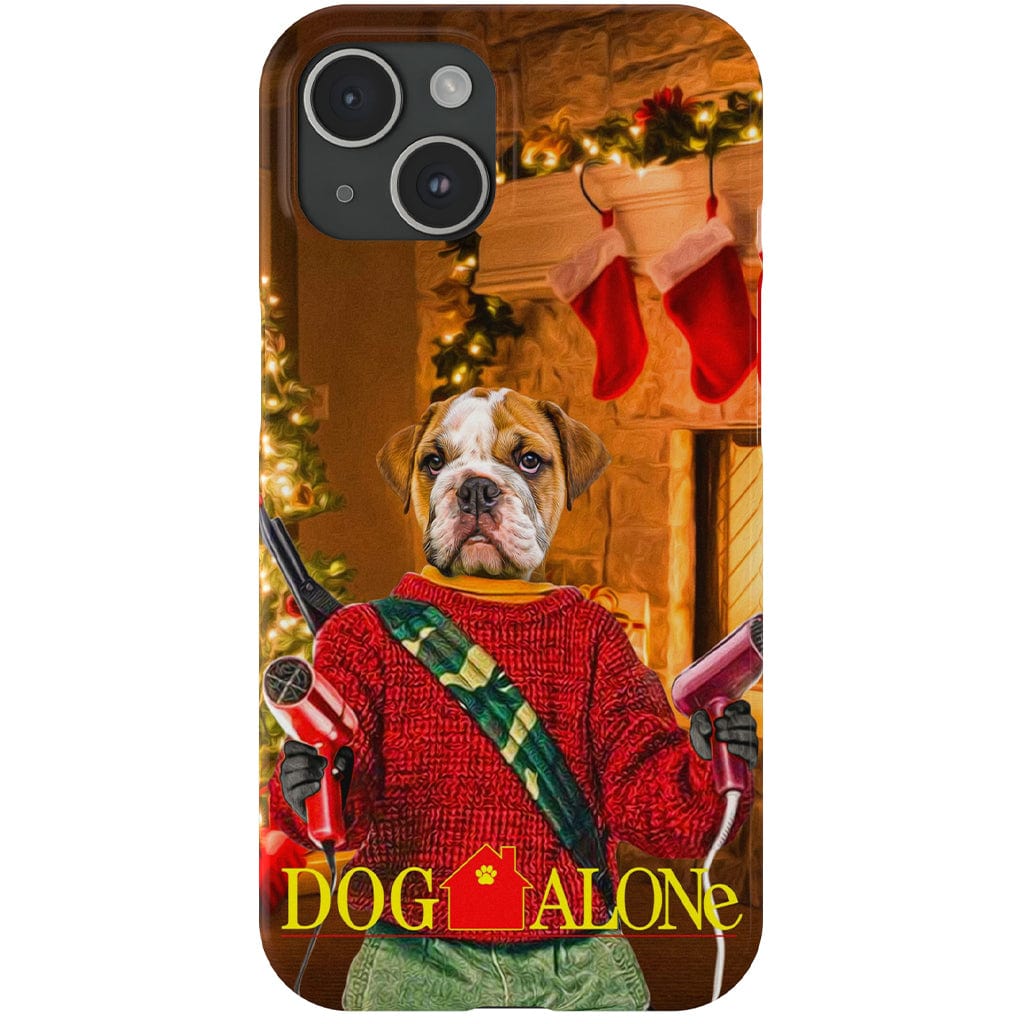 Funda para teléfono personalizada &#39;Perro solo&#39;