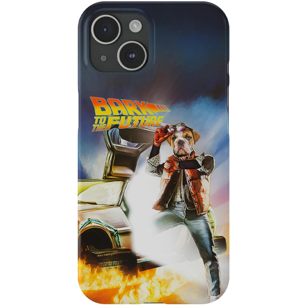 Funda personalizada para teléfono &#39;Bark to the Future&#39;