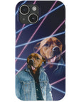 Funda personalizada para teléfono con mascota '1980s Lazer Portrait'