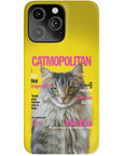 Funda para móvil personalizada 'Catmopolitan'