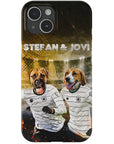 'Alemania Doggos' Funda personalizada para teléfono con 2 mascotas