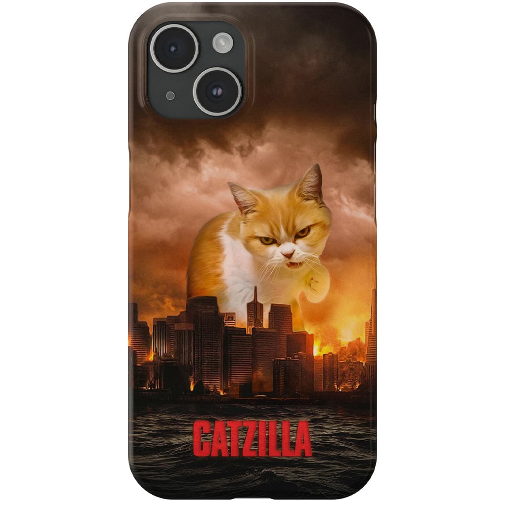 Funda para móvil personalizada &#39;Catzilla&#39;