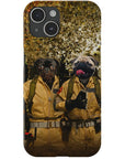 Funda para móvil personalizada con 2 mascotas 'Dog Busters'