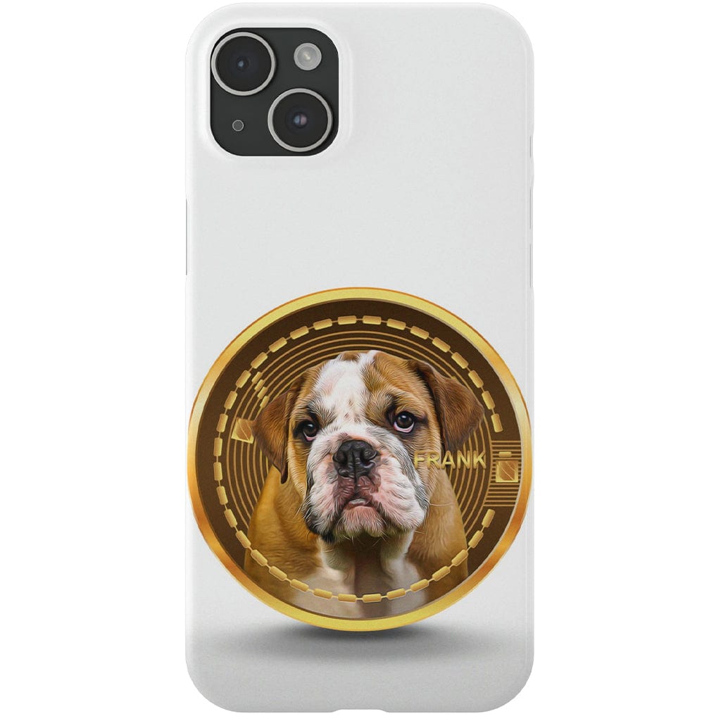 Funda para teléfono personalizada &#39;Crypto personalizado (tu perro)&#39;