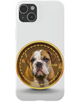 Funda para teléfono personalizada 'Crypto personalizado (tu perro)'