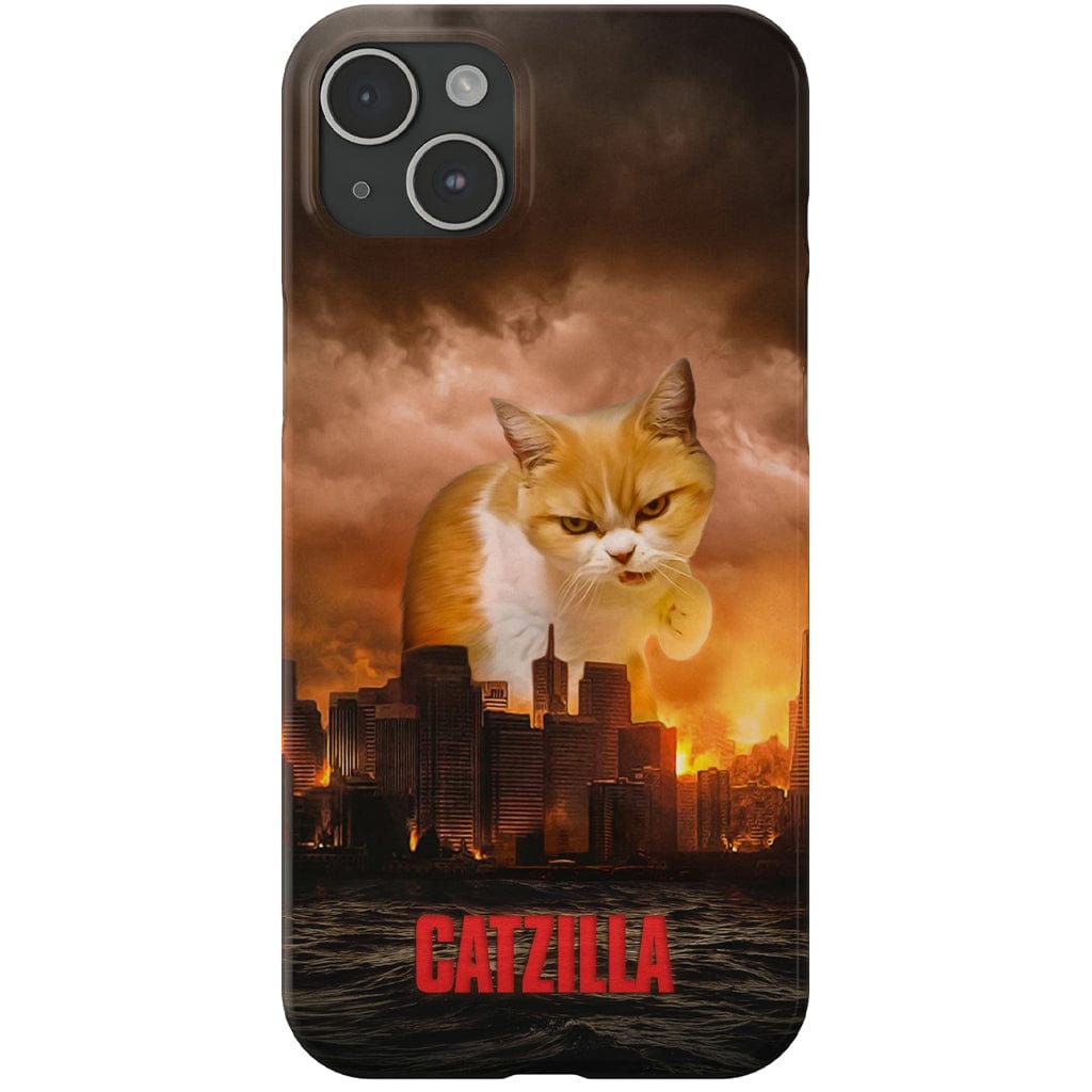 Funda para móvil personalizada &#39;Catzilla&#39;