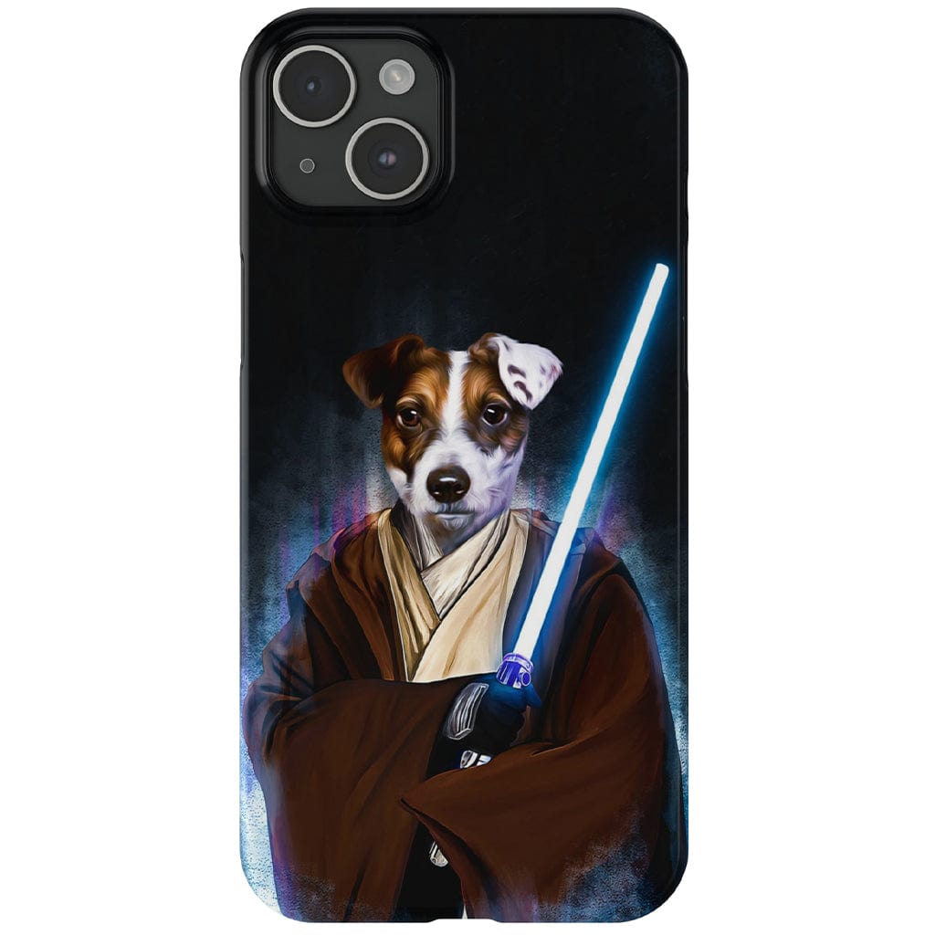 Funda para móvil personalizada &#39;Doggo-Jedi&#39;