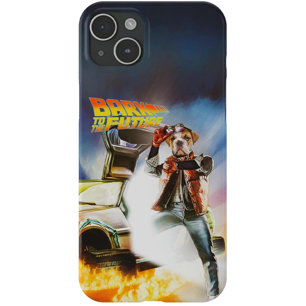 Funda personalizada para teléfono &#39;Bark to the Future&#39;