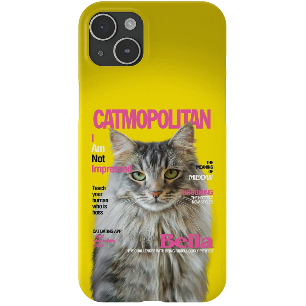 Funda para móvil personalizada &#39;Catmopolitan&#39;