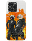 Funda personalizada para teléfono con 2 mascotas 'Charlie's Doggos'