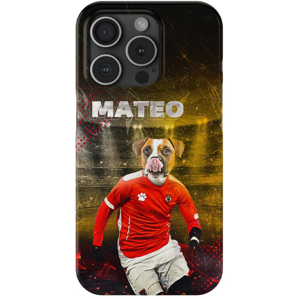 Funda para móvil personalizada &#39;Austria Doggos Soccer&#39;