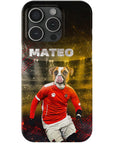 Funda para móvil personalizada 'Austria Doggos Soccer'