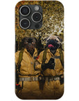 Funda para móvil personalizada con 2 mascotas 'Dog Busters'