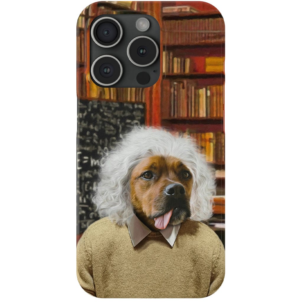 Funda para móvil personalizada &#39;Albert Pawstein&#39;