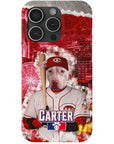 Funda para teléfono personalizada 'Cincinnati Red Doggos'