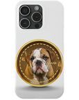 Funda para teléfono personalizada 'Crypto personalizado (tu perro)'