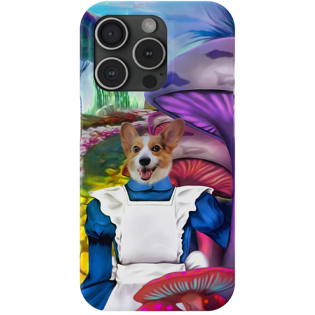 Funda para móvil personalizada &#39;Alicia en Doggoland&#39;