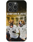 'Alemania Doggos' Funda personalizada para teléfono con 2 mascotas