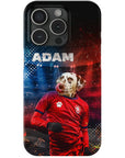 Funda para teléfono personalizada 'Fútbol de Doggos Checos'