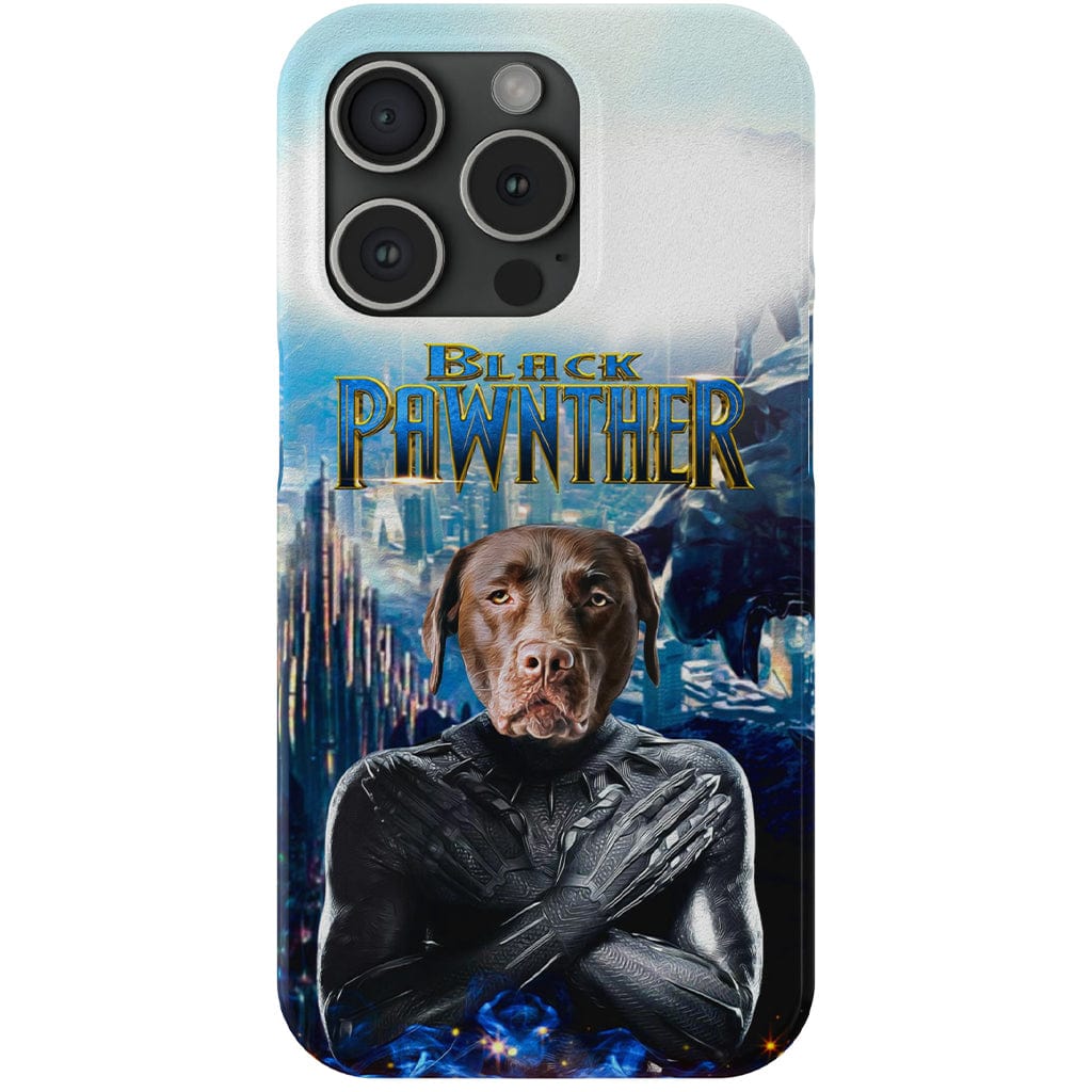 Funda para teléfono personalizada &#39;Black Pawnther&#39;