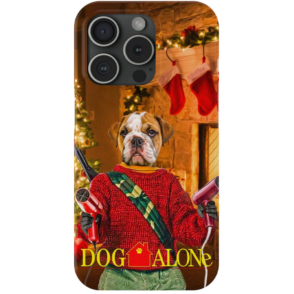 Funda para teléfono personalizada &#39;Perro solo&#39;