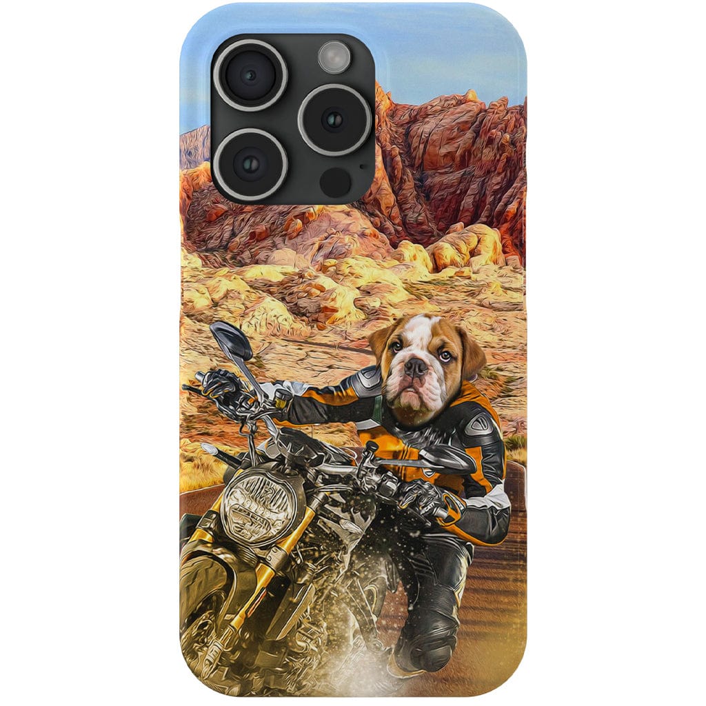 Funda para móvil personalizada &#39;Dogati Rider&#39;