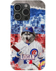 Funda para teléfono personalizada 'Chicago Cubdogs'