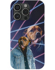 Funda personalizada para teléfono con mascota '1980s Lazer Portrait'