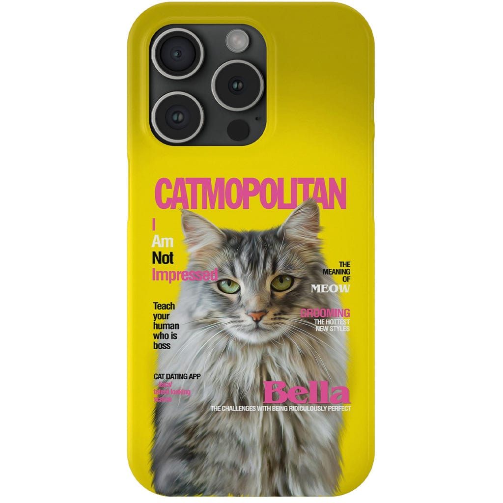 Funda para móvil personalizada &#39;Catmopolitan&#39;