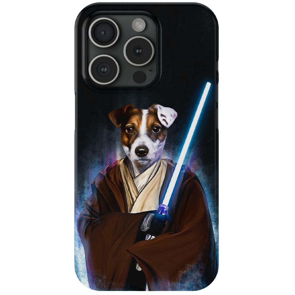 Funda para móvil personalizada &#39;Doggo-Jedi&#39;