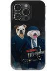 Funda personalizada para teléfono con 2 mascotas 'AC/Doggos'