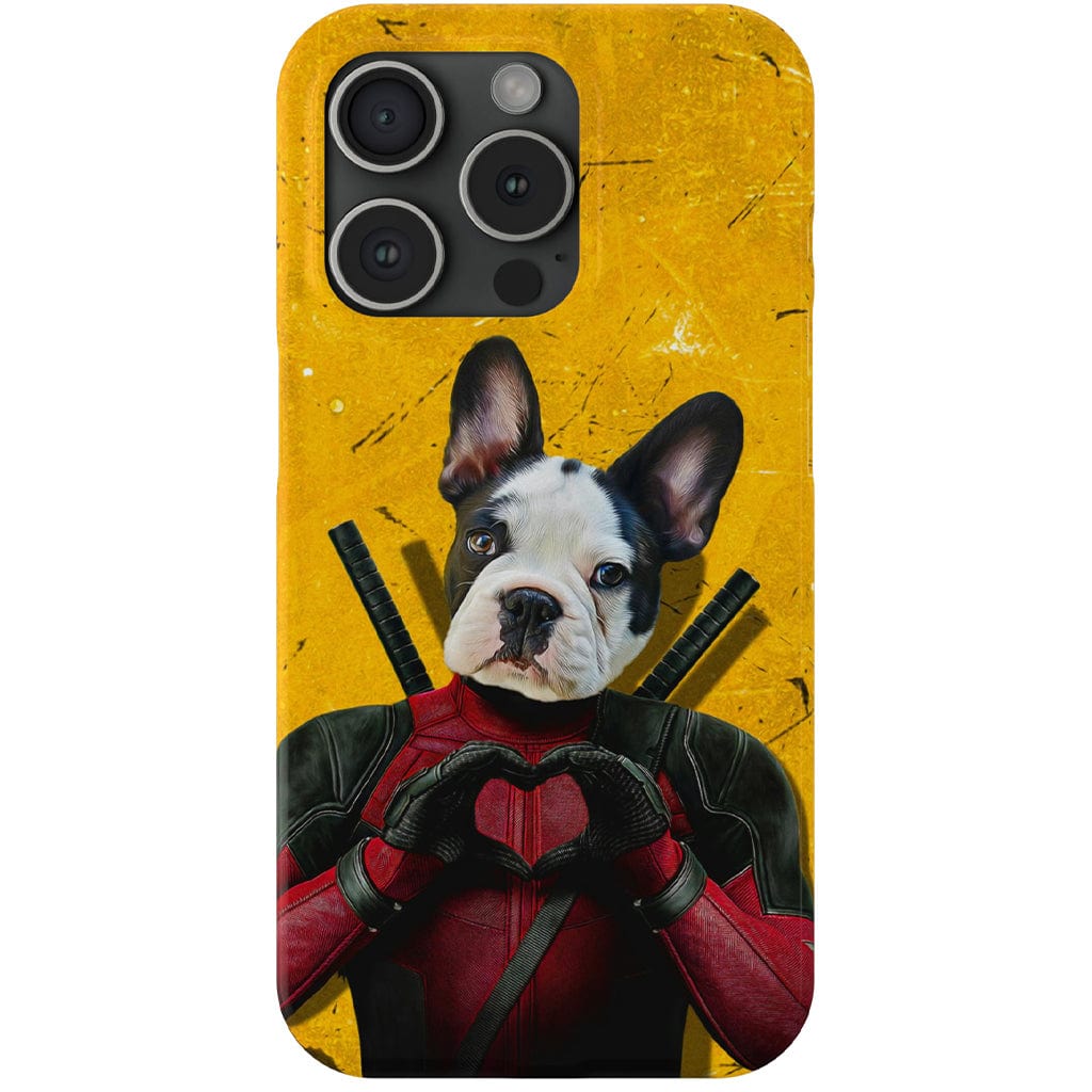 Funda para teléfono personalizada &#39;Deadpaw&#39;