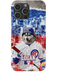 Funda para teléfono personalizada 'Chicago Cubdogs'