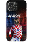 Funda para móvil personalizada 'Croacia Doggos Soccer'