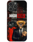 Funda personalizada para teléfono con 2 mascotas 'Doggo Heist'