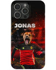 Funda para móvil personalizada 'Belgium Doggos Soccer'