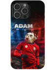 Funda para teléfono personalizada 'Fútbol de Doggos Checos'