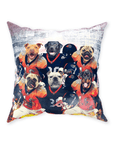 'Denver Doggos' Personalized 6 Pet Throw Pillow