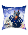 'Indianapolis Doggos' Personalized Pet Throw Pillow