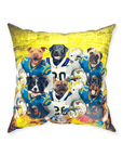 'San Diego Doggos' Personalized 6 Pet Throw Pillow