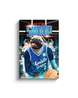 Lienzo personalizado para mascotas 'Charlotte Hornets Doggos'