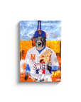 'New York Mets Doggos' Personalized Pet Canvas