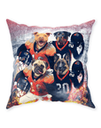 'Denver Doggos' Personalized 4 Pet Throw Pillow