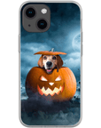 Funda para móvil personalizada 'The Pawmpkin'