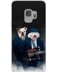 Funda personalizada para teléfono con 2 mascotas 'AC/Doggos'